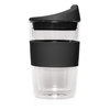 Premium Glass Cup 2 Go Black